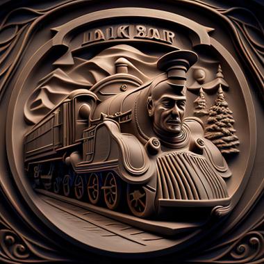 3D model Polar Express (STL)